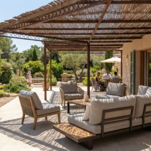 Pérgola de Exterior Forja & Madera